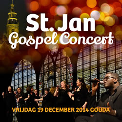 Gospelconcert in St.Jan Gouda op 19 december